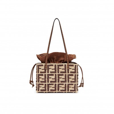 FENDI SMALL ROLL 8BH424AS3BF1PII (23*19.5*15cm)